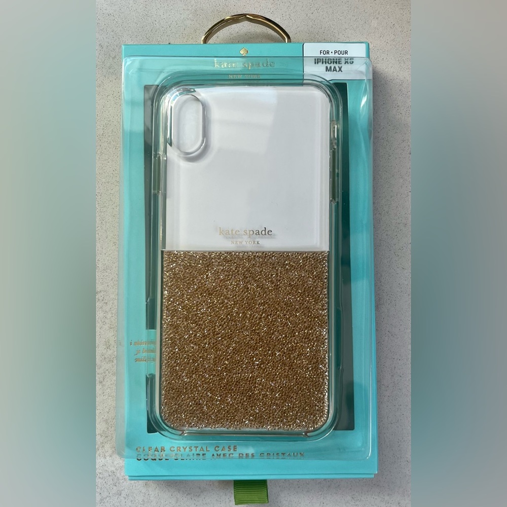 Kate Spade New York Clear Crystal case IPHONE XS MAX
